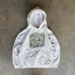 Vintage Element Baggy Hoodie - Y2K Skate Style 2000s Graphic - Size M